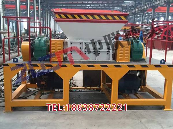 河北垃圾塑料撕碎機視頻觀看
